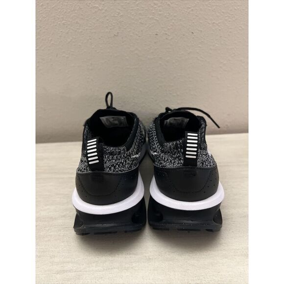 Nike DJ6106-001 Men’s Sz 7 Women Sz 8.5 Air Max Flyknit Racer Black - Picture 9 of 11